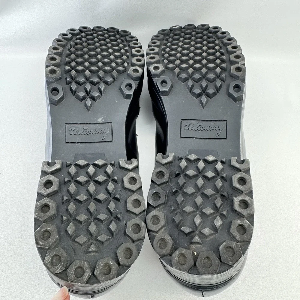 Vintage Y2K Unionbay Queen Crown Chunky Mary Jane Heels Platform Retro Shoes 10